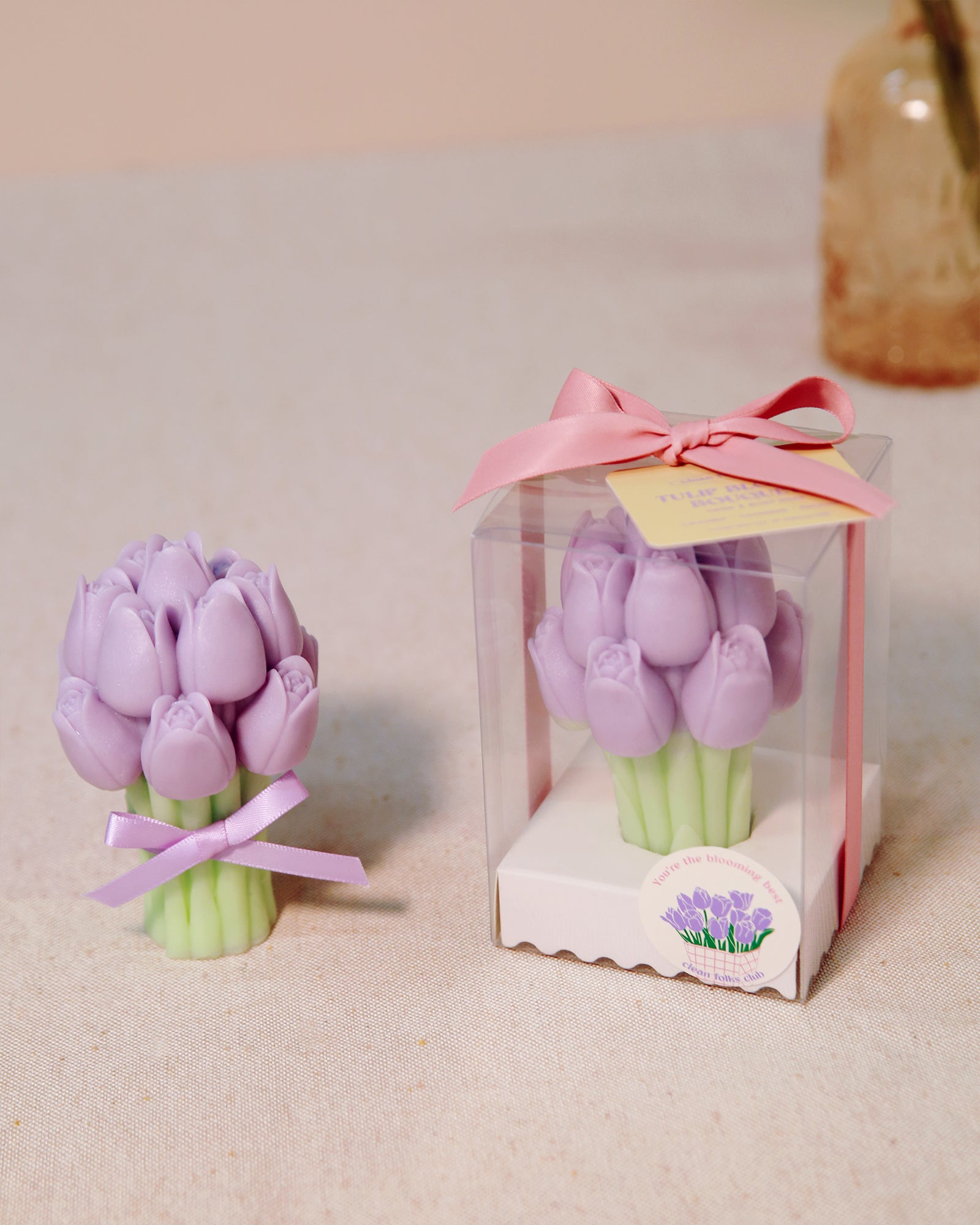 Tulip Blooms Bouquet Soap