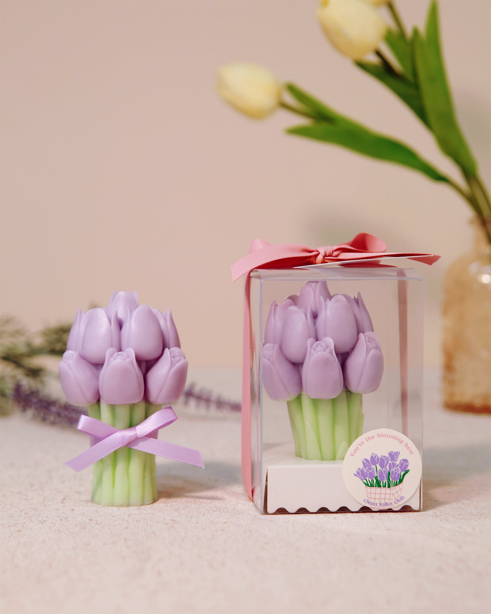 Tulip Blooms Bouquet Soap