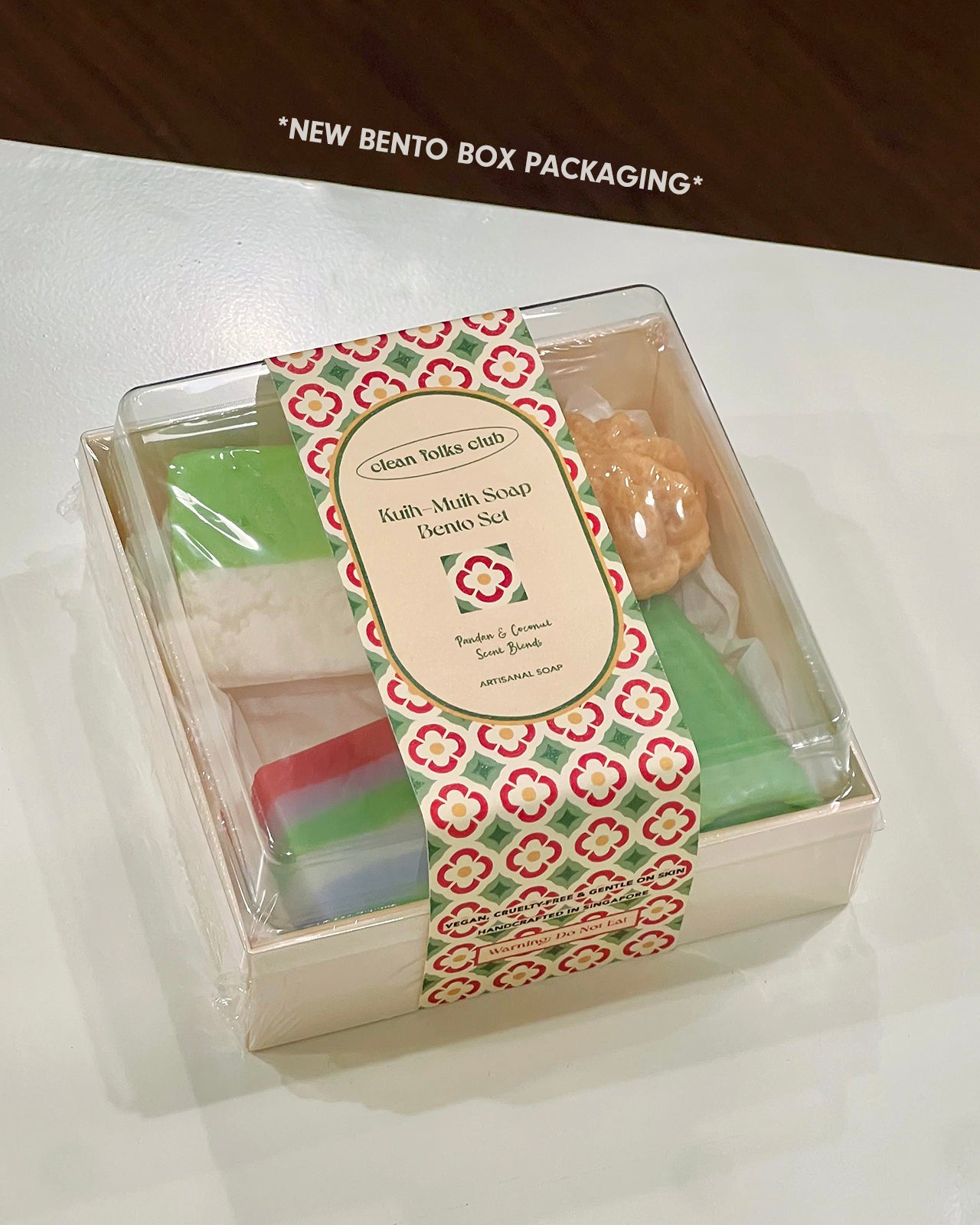 Kuih-Muih Soap Bento