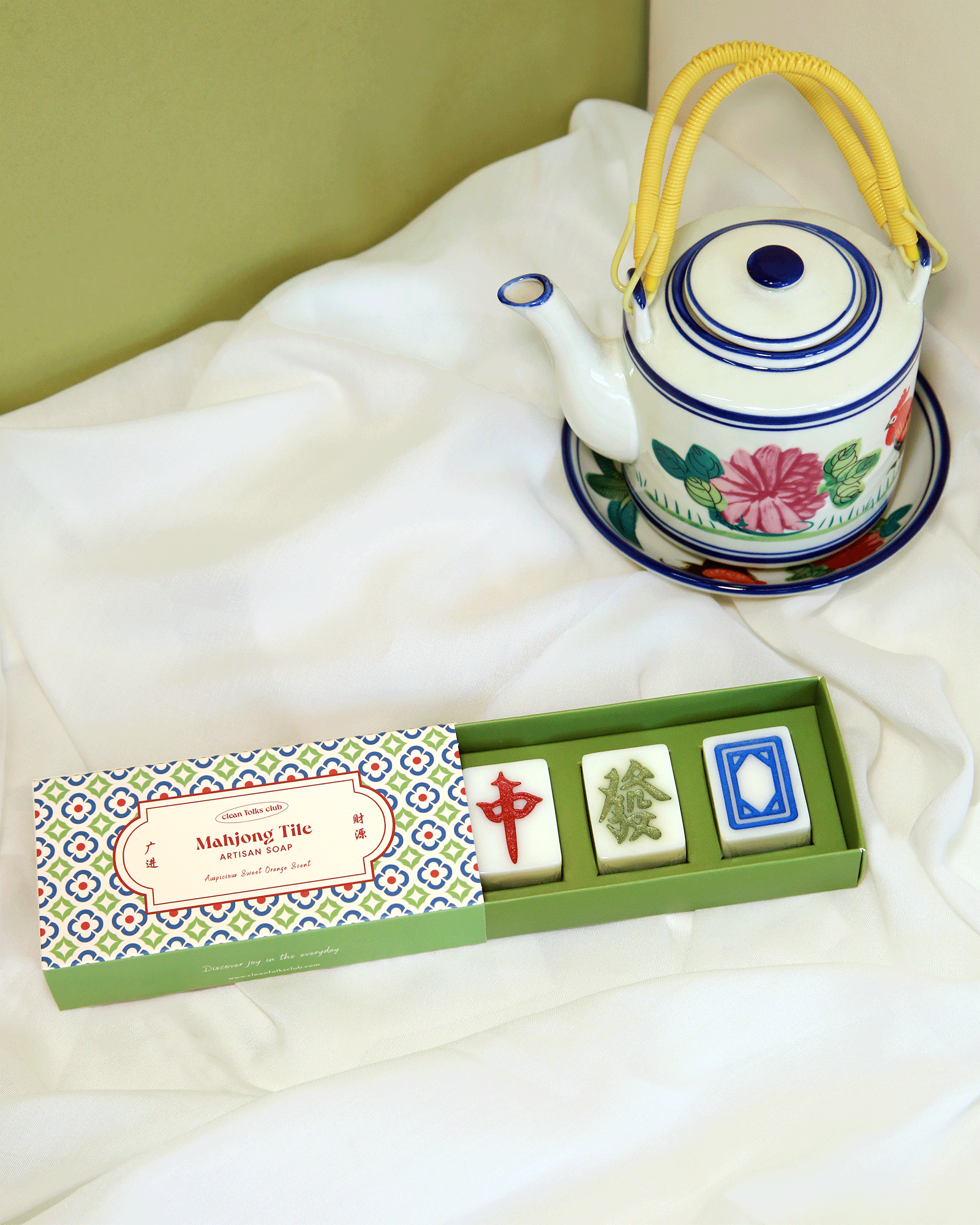 Mahjong Soap Tiles Gift Set