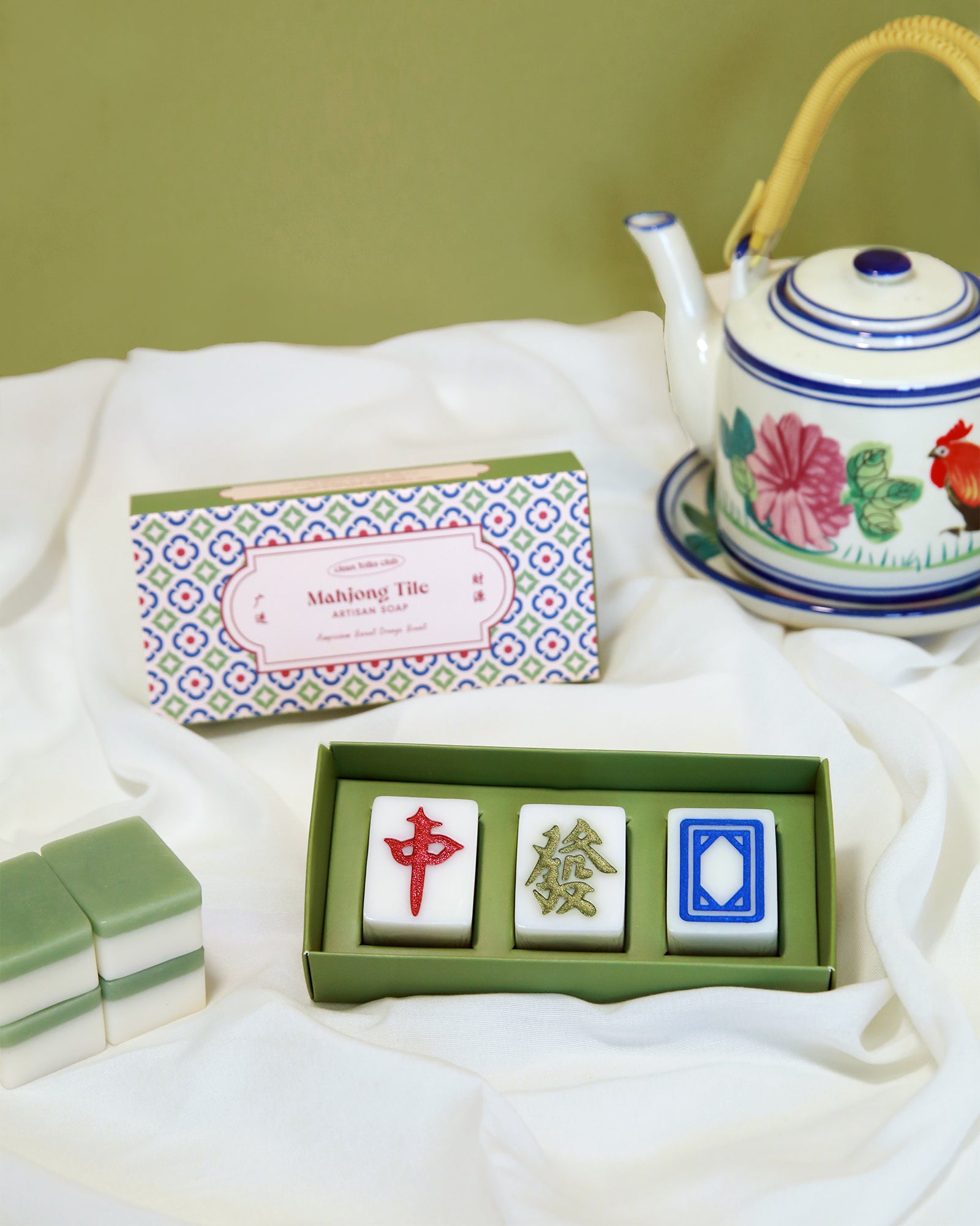 Mahjong Soap Tiles Gift Set