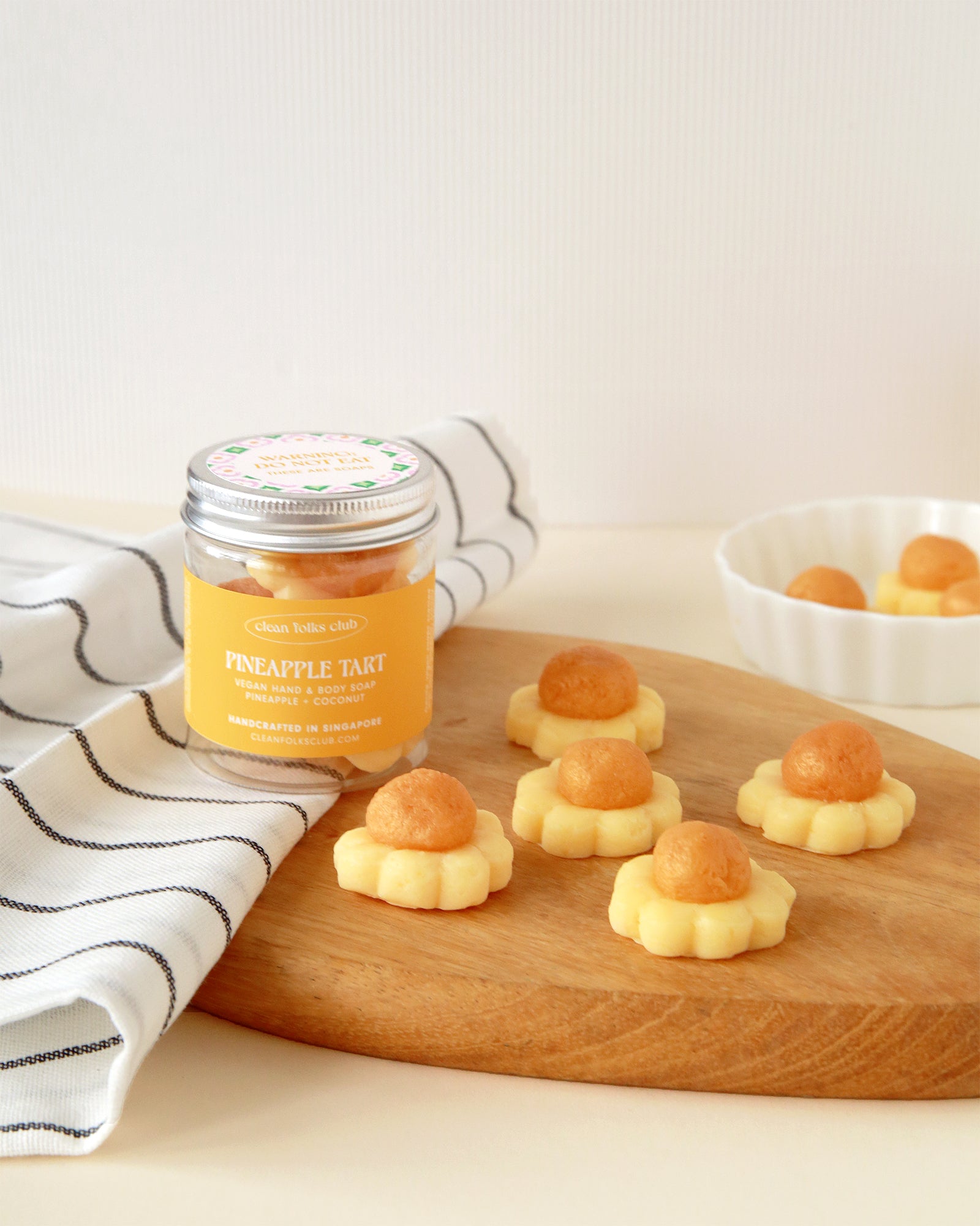 Pineapple Tart Soap Set