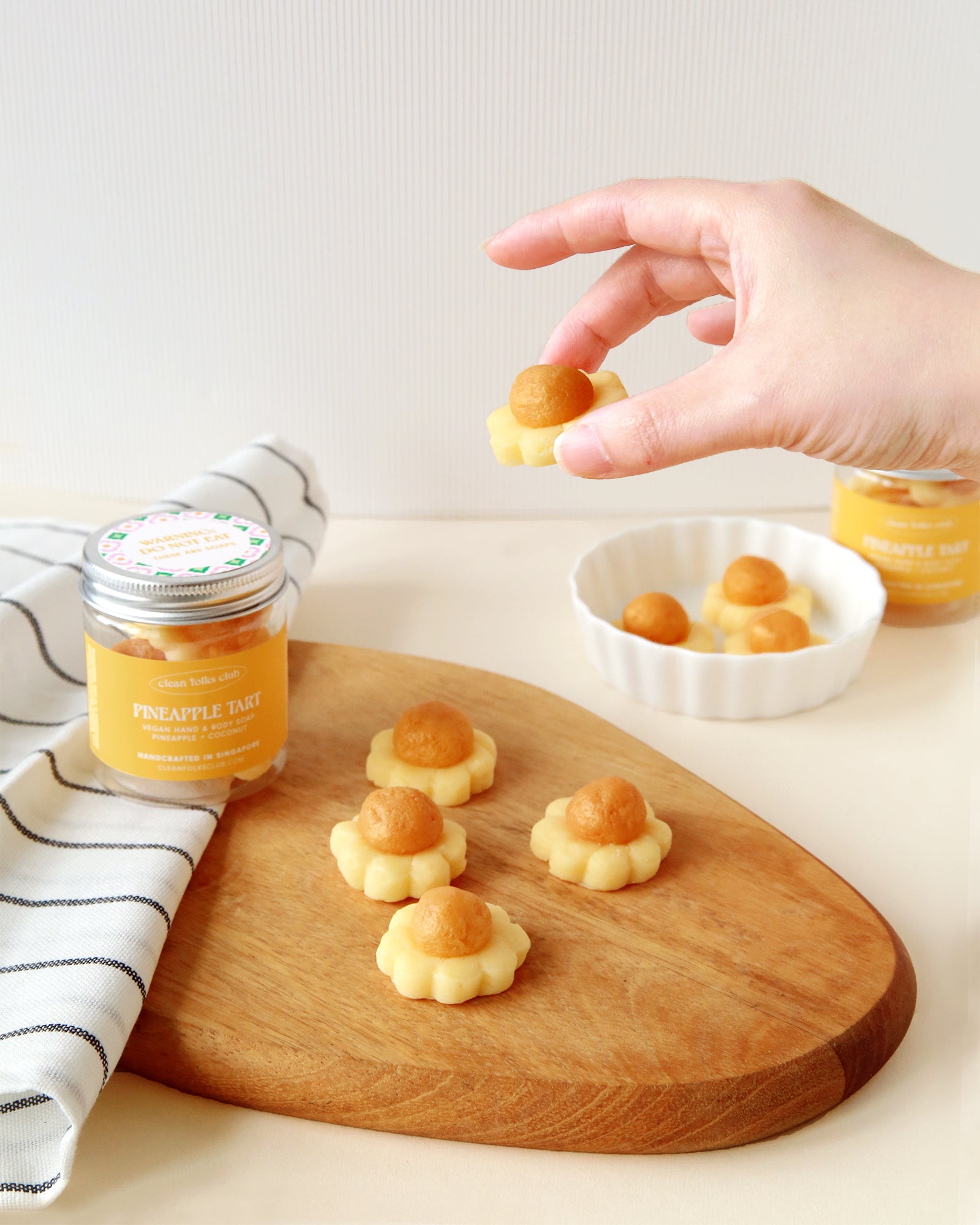 Pineapple Tart Soap Set