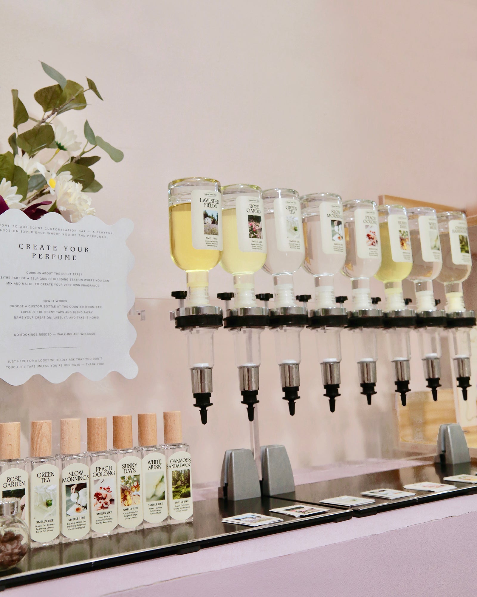Scent Blending Bar (Opening Promotion for 2 Pax)