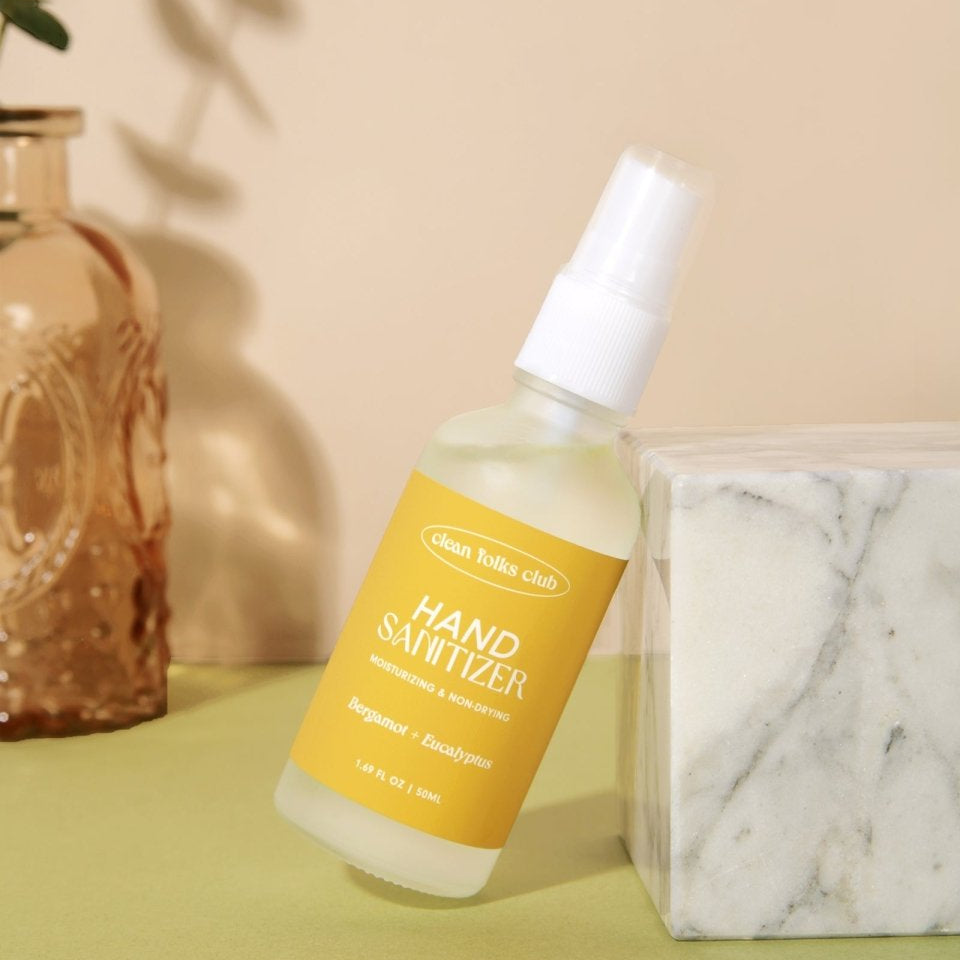 Bergamot + Eucalyptus Hand Sanitizer - Clean Folks Club