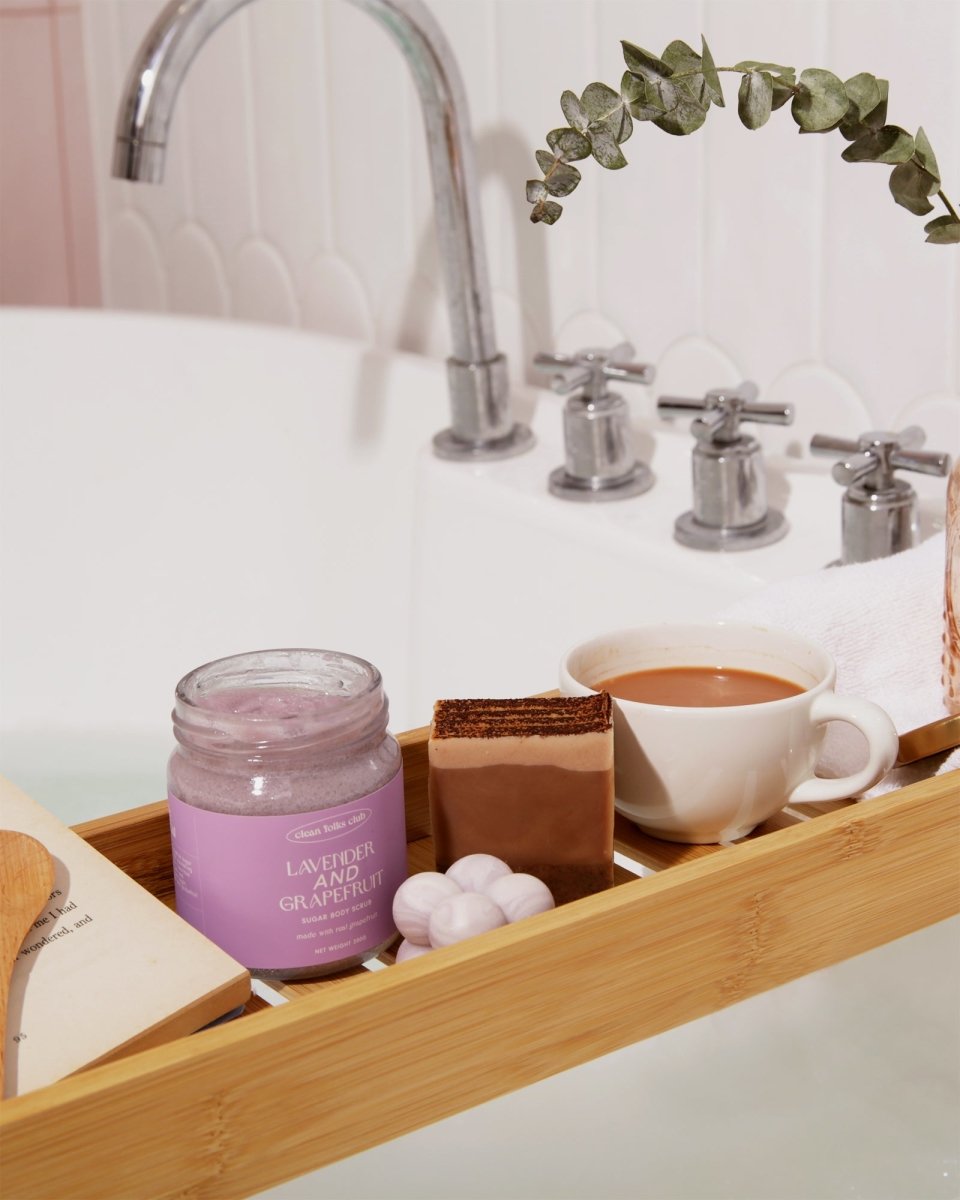 Lavender & Grapefruit Sugar Body Scrub Clean Folks Club