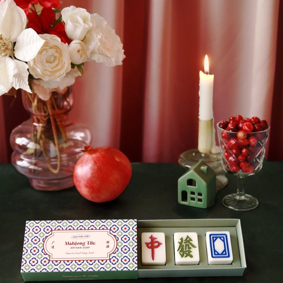 Mahjong Soap Tiles Gift Set - Clean Folks Club