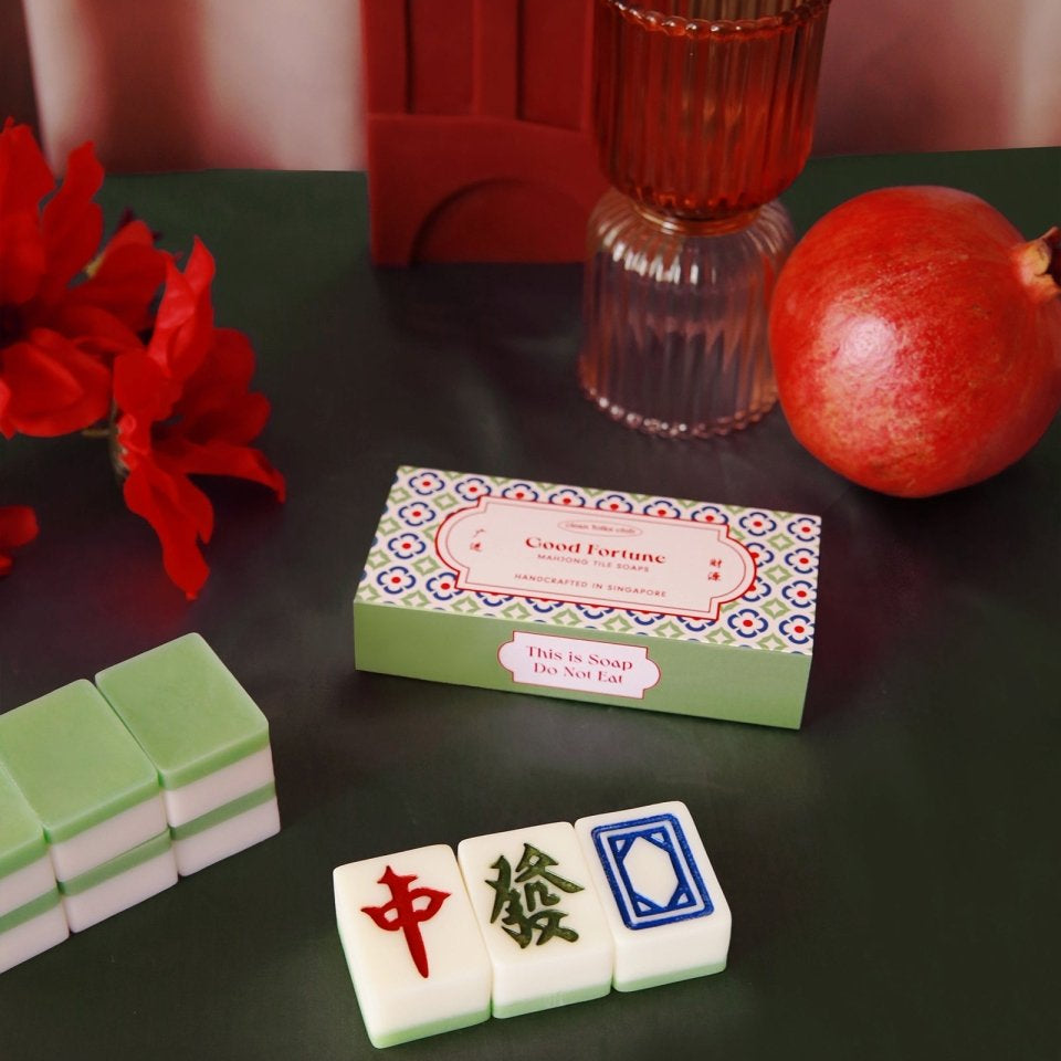 Mahjong Soap Tiles Gift Set - Clean Folks Club