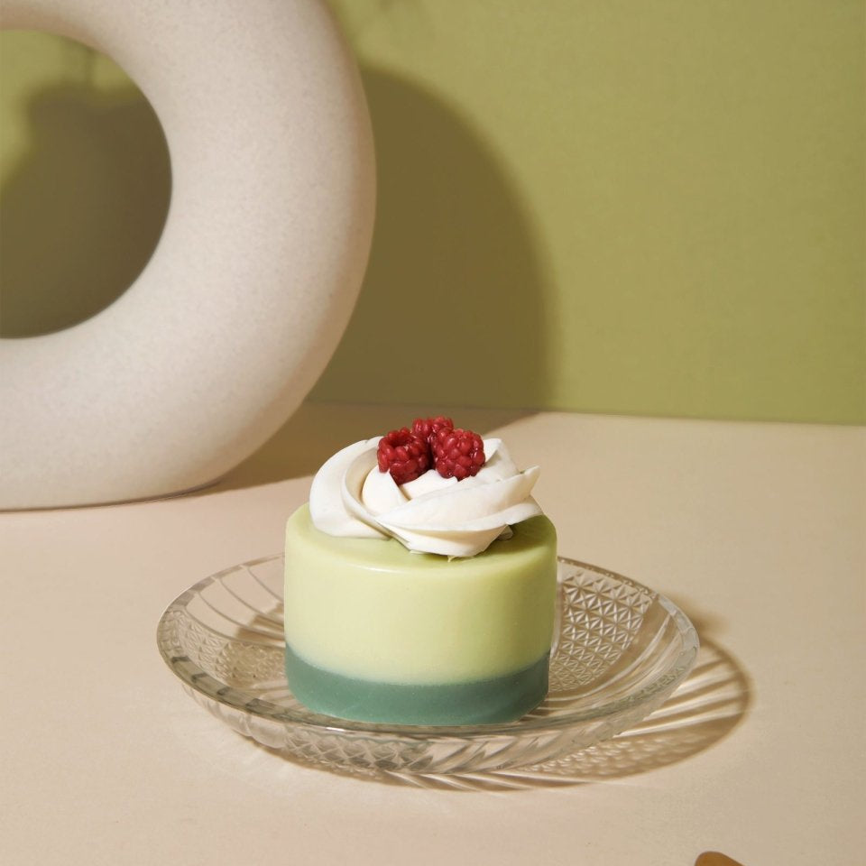 Matcha Latte Tea Cake Soap - Clean Folks Club