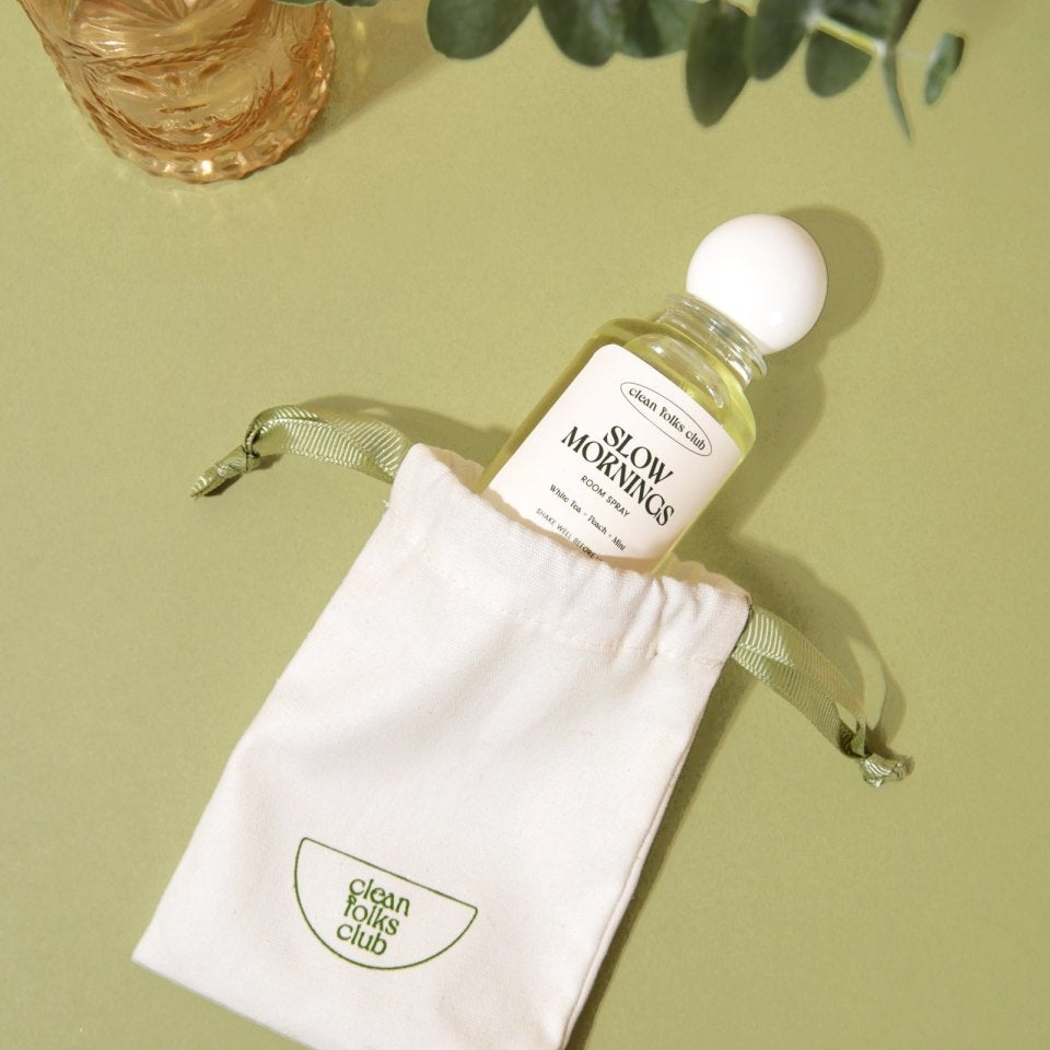 Slow Mornings Room & Linen Spray - Clean Folks Club