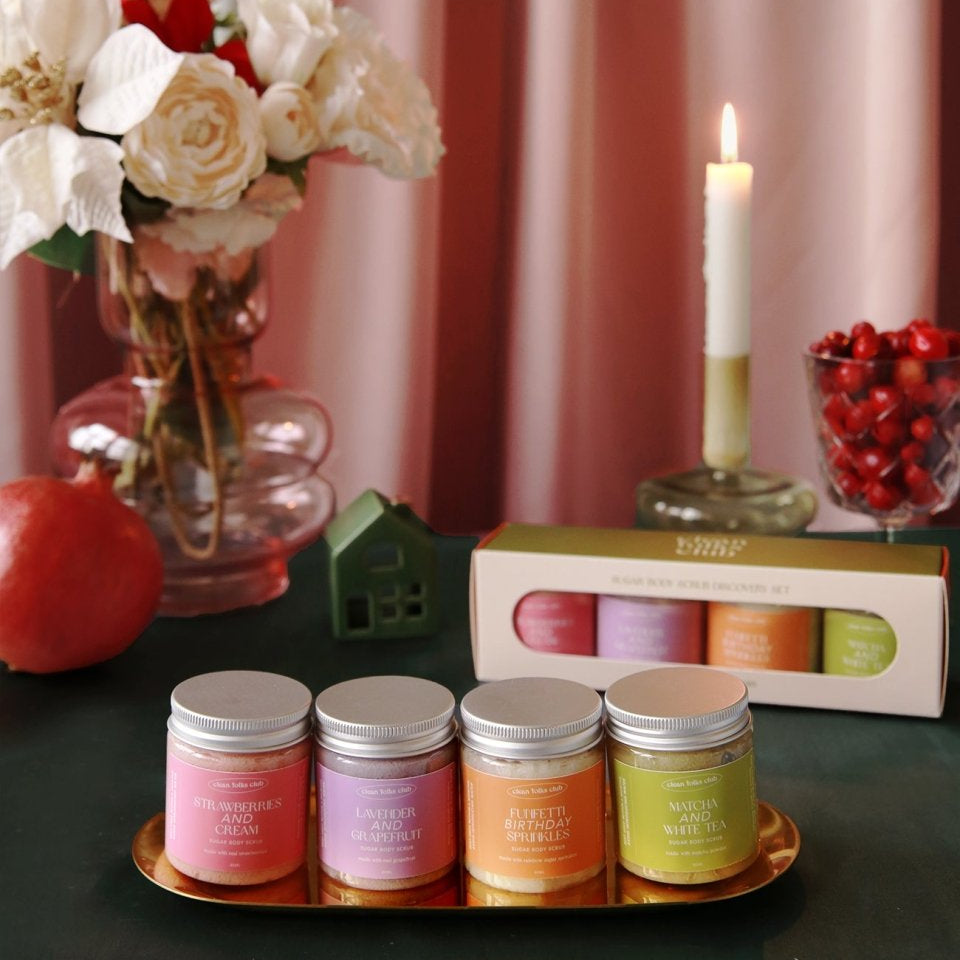 Sugar Body Scrub Discovery Set - Clean Folks Club