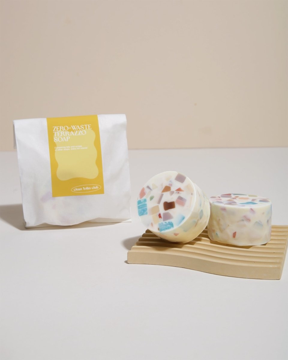 Zero-Waste Terrazzo Soap - Clean Folks Club